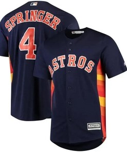 George Springer Houston Astros Official Cool Base Player Jersey - Navy - Robokeg