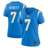 Gerald Everett Los Angeles Chargers Womens Player Game Jersey - Powder Blue Nfl - Robokeg