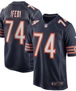 Germain Ifedi Chicago Bears Game Player Jersey - Navy Nfl - Robokeg