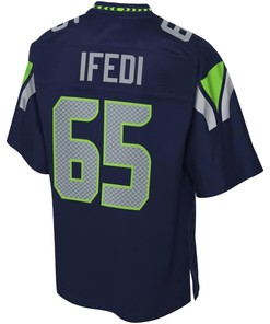 Germain Ifedi Seattle Seahawks Nfl Pro Line Player Jersey - College Navy - Robokeg