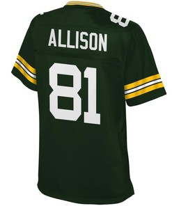 Geronimo Allison Green Bay Packers Nfl Pro Line Womens Player Jersey - Green - Robokeg