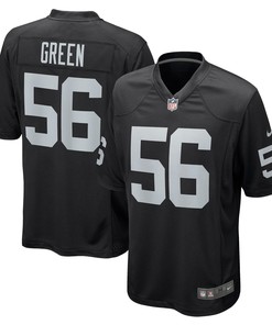Gerri Green Las Vegas Raiders Player Game Jersey - Black Nfl - Robokeg