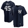 Gerrit Cole New York Yankees Alternate Replica Player Name Jersey Navy Mlb - Robokeg