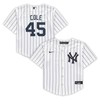Gerrit Cole New York Yankees Preschool Home Replica Player Jersey - White Mlb - Robokeg
