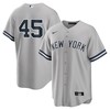 Gerrit Cole New York Yankees Road Replica Player Name Jersey Gray Mlb - Robokeg