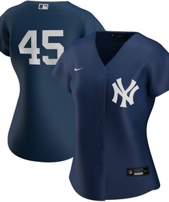 Gerrit Cole New York Yankees Womens Alternate Replica Player Jersey - Navy Mlb - Robokeg