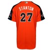 Giancarlo Stanton National League Majestic 2017 Mlb All-star Game Home Run Derby Jersey - Orange - Robokeg