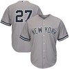 Giancarlo Stanton New York Yankees Cool Base Player Jersey - Gray - Robokeg