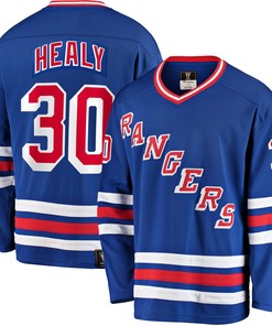 Glenn Healy New York Rangers Fanatics Branded Premier Breakaway Retired Player Jersey - Blue Nhl - Robokeg