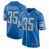 Godwin Igwebuike Detroit Lions Game Jersey - Blue Nfl - Robokeg