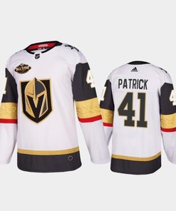 Golden Knights Nolan Patrick 2022 All-star Away White Jersey, Men Jersey - Robokeg