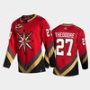 Golden Knights Shea Theodore 2022 All-star Reverse Retro Red Jersey, Men Jersey - Robokeg