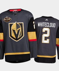 Golden Knights Zach Whitecloud 2022 All-star Black Alternate Primegreen Jersey, Men Jersey - Robokeg