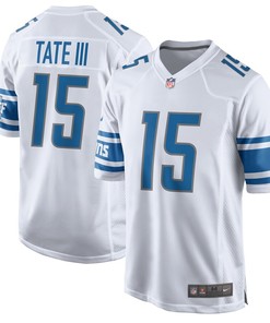 Golden Tate Detroit Lions Nike 2017 Game Jersey - White - Robokeg