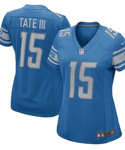 Golden Tate Detroit Lions Nike Womens 2017 Game Jersey - Blue - Robokeg
