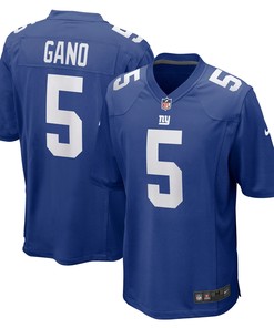 Graham Gano New York Giants Game Player Jersey - Royal Nfl - Robokeg