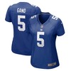 Graham Gano New York Giants Womens Game Player Jersey - Royal Nfl - Robokeg