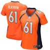 Graham Glasgow Denver Broncos Womens Player Game Jersey - Orange Nfl - Robokeg