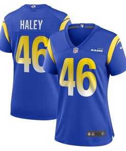 Grant Haley Los Angeles Rams Womens Game Jersey - Royal Nfl - Robokeg