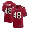 Grant Stuard Tampa Bay Buccaneers Game Jersey - Red Nfl - Robokeg