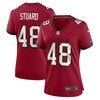 Grant Stuard Tampa Bay Buccaneers Womens Game Jersey - Red Nfl - Robokeg