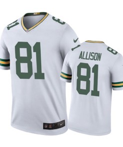 Green Bay Packers #81 Geronimo Allison Nike Color Rush White Jersey - Robokeg