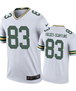 Green Bay Packers #83 Marquez Valdes-scantling Nike Color Rush White Jersey - Robokeg