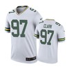 Green Bay Packers #97 Kenny Clark Nike Color Rush White Jersey - Robokeg