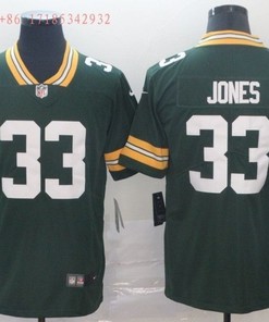 Green Bay Packers Aaron Jones #33 2020 Nfl Green Jersey Jersey - Robokeg