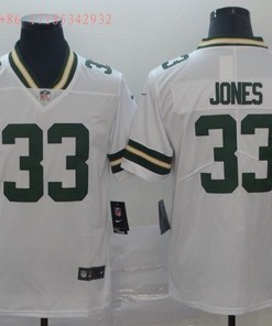 Green Bay Packers Aaron Jones #33 2020 Nfl White Jersey Jersey - Robokeg