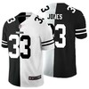 Green Bay Packers Aaron Jones #33 Nfl 2020 Black And White Jersey - Robokeg