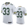 Green Bay Packers Aaron Jones White 100th Season Vapor Limited Jersey - Robokeg