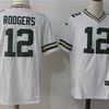 Green Bay Packers Aaron Rodgers #12 2020 Nfl White Jersey Jersey - Robokeg