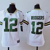 Green Bay Packers Aaron Rodgers #12 Nfl 2020 White Womens Jersey - Robokeg