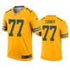 Green Bay Packers Billy Turner Gold Inverted Legend Jersey - Robokeg