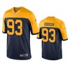 Green Bay Packers B.j. Goodson Navy Throwback Game Jersey - Robokeg