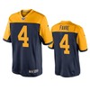 Green Bay Packers Brett Favre Navy 100th Season Throwback Jersey - Robokeg