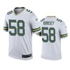Green Bay Packers Christian Kirksey White Color Rush Legend Jersey - Mens - Robokeg