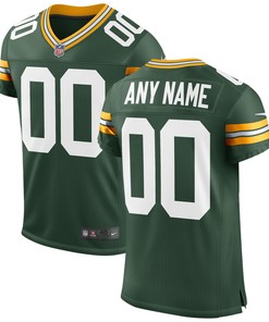 Green Bay Packers Classic Custom Elite Jersey - Green Custom Jerseys Nfl - Robokeg