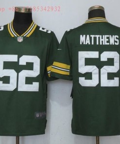 Green Bay Packers Clay Matthews Iii #52 2020 Nfl Green Jersey Jersey - Robokeg
