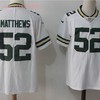 Green Bay Packers Clay Matthews Iii #52 2020 Nfl White Jersey Jersey - Robokeg