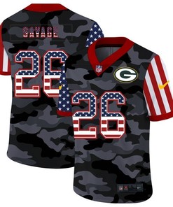 Green Bay Packers Darnell Savage #26 Nfl 2020 Camo Black Jersey - Robokeg