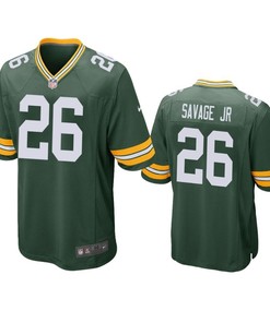 Green Bay Packers Darnell Savage Jr. 2019 Nfl Draft Green Game Jersey - Robokeg