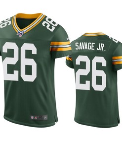 Green Bay Packers Darnell Savage Jr. Green 100th Season Vapor Elite Jersey - Robokeg