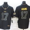 Green Bay Packers Davante Adams #17 Nfl 2020 Black Blue Jersey - Robokeg