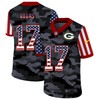 Green Bay Packers Davante Adams #17 Nfl 2020 Camo Black Jersey - Robokeg