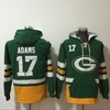 Green Bay Packers Davante Adams #17 Nfl 2020 Green Hoodie Jersey - Robokeg