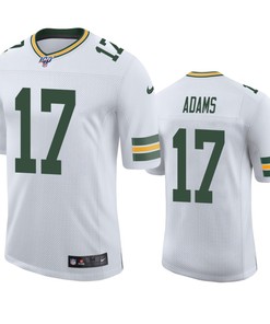Green Bay Packers Davante Adams White 100th Season Vapor Limited Jersey - Robokeg