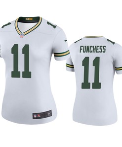 Green Bay Packers Devin Funchess White Color Rush Legend Jersey - Robokeg