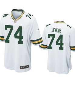Green Bay Packers Elgton Jenkins 2019 Nfl Draft White Game Jersey - Robokeg